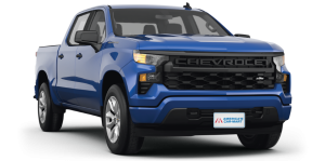 blue-chevy-truck Blue Chevrolet truck