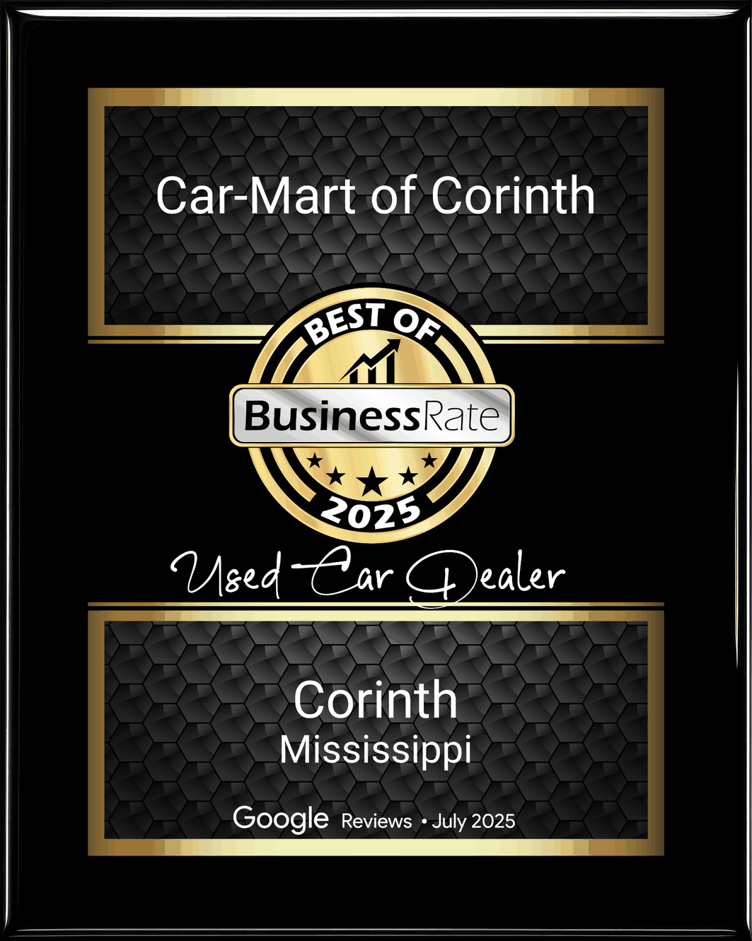Best Of Business Corinth Badge