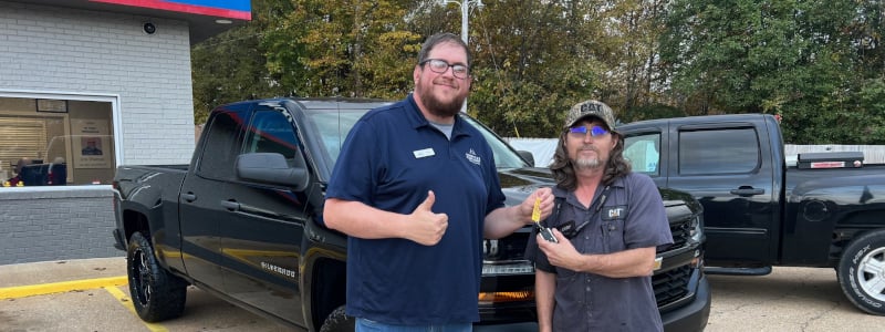 Larry Roach, Car-Mart customer